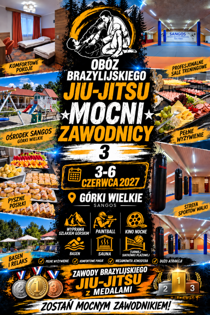 Obóz Mocni Zawodnicy 3 - Obóz BJJ dla dzieci i młodzieży